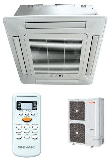 Кассетный кондиционер Shivaki SCH-609BE/SUH-609BE Кассетный кондиционер Shivaki SCH-609BE/SUH-609BE