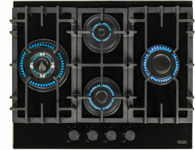 Встраиваемая газовая варочная панель Delonghi Gabriella 6 GW NB Встраиваемая газовая варочная панель Delonghi Gabriella 6 GW NB