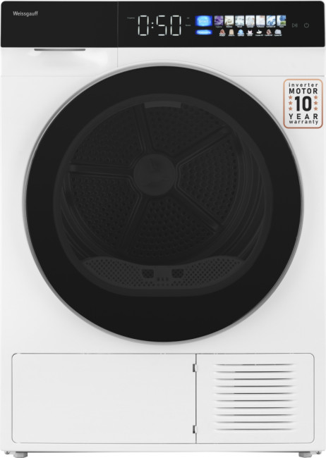 Комплект стиральная и сушильная машина Weissgauff WM 999 Full Touch DC Inverter Steam + WD 999 Heat Pump Full Touch