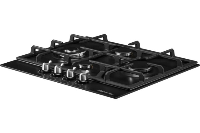 Встраиваемая газовая варочная панель Kuppersberg FS 604 B silver