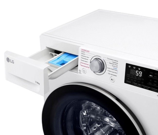 Стиральная машина с сушкой LG F2J6HG8W Стиральная машина с сушкой LG F2J6HG8W