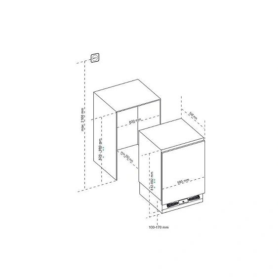 Морозильный шкаф KORTING KSI 8189 F Морозильный шкаф KORTING KSI 8189 F