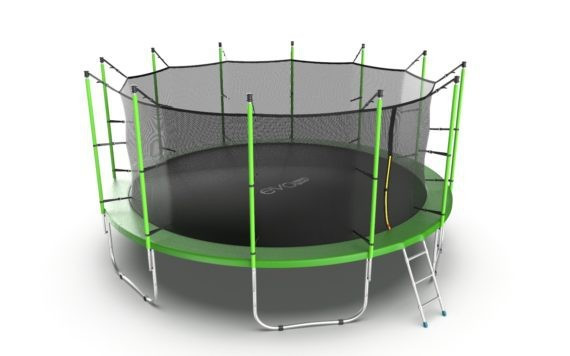 Батут Evo Jump Internal 16ft Green Lowernet + сетка