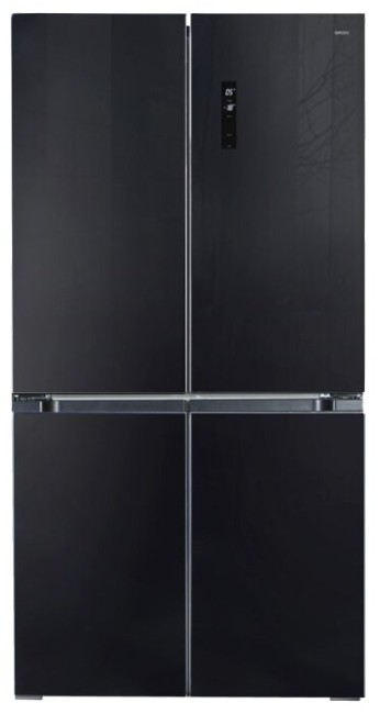 Холодильник Ginzzu NFK-575 Black glass Холодильник Ginzzu NFK-575 Black glass