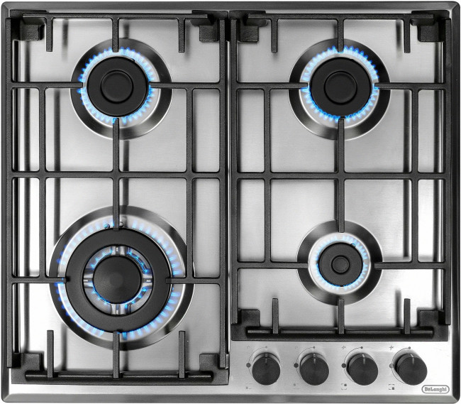 Встраиваемая газовая варочная панель Delonghi Greta 6 GW IM Встраиваемая газовая варочная панель Delonghi Greta 6 GW IM