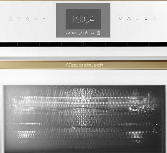 Компактный духовой шкаф с микроволнами Kuppersbusch CBM 6550.0 W4 Компактный духовой шкаф с микроволнами Kuppersbusch CBM 6550.0 W4