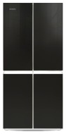 Холодильник Ginzzu NFK-425 Black glass Холодильник Ginzzu NFK-425 Black glass