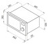 Микроволновая печь встраиваемая MAUNFELD XBMO202SB