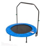 Каркасный батут LittleSport Детский с телескопической ручкой 96 см 96х96х20.5 см Каркасный батут LittleSport Детский с телескопической ручкой 96 см 96х96х20.5 см