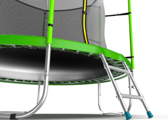 Батут Evo Jump Internal 8ft Lowernet зеленый + сетка
