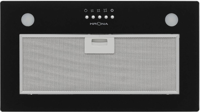 Встраиваемая вытяжка Krona Arven 500 Black PB