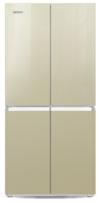 Холодильник Ginzzu NFK-425 Gold glass Холодильник Ginzzu NFK-425 Gold glass
