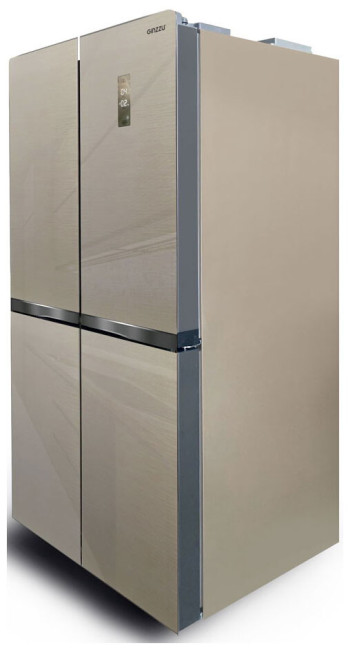 Холодильник Ginzzu NFI-4414 Gold glass