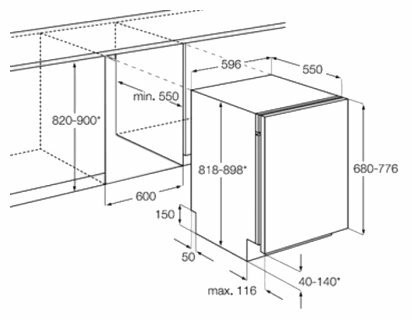 Встраиваемая посудомоечная машина Zanussi ZDT 16011 FA Встраиваемая посудомоечная машина Zanussi ZDT 16011 FA
