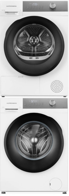 Комплект стиральная и сушильная машина Kuppersberg WM 610 W + DM 610 W Комплект стиральная и сушильная машина Kuppersberg WM 610 W + DM 610 W