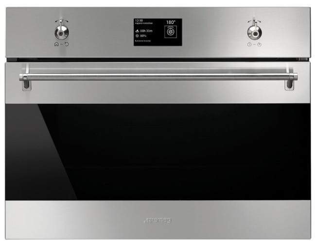 Электрический духовой шкаф smeg SF4390VCX1 Электрический духовой шкаф smeg SF4390VCX1