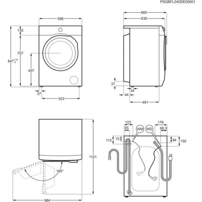 Стиральная машина Electrolux EW7F5612SQE Стиральная машина Electrolux EW7F5612SQE
