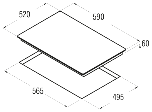 Варочная панель CATA I 6004 BK Варочная панель CATA I 6004 BK