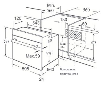 Духовой шкаф Korting OKB 790 CМX