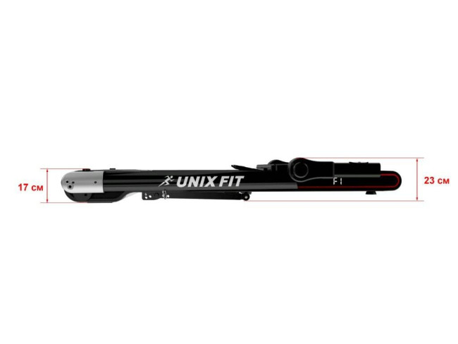 Беговая дорожка UnixFit Hi-tech F1 Dark Storm