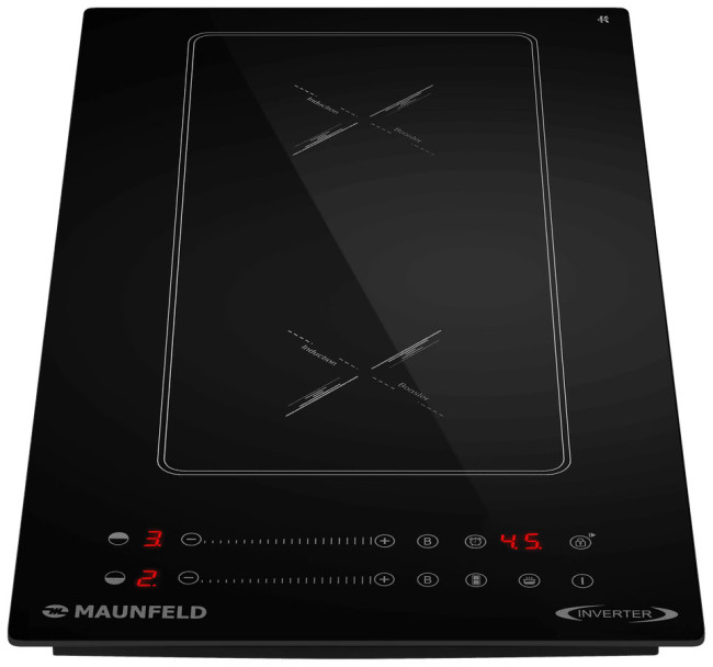 Электрическая варочная панель Maunfeld CVI292S2BBKA Inverter Электрическая варочная панель Maunfeld CVI292S2BBKA Inverter