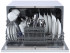 Компактная посудомоечная машина Бирюса DWC-506/5 W, белый