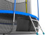 Батут Evo Jump Internal 8ft Lowernet синий + сетка