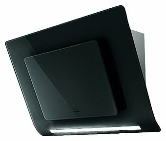 Каминная вытяжка Faber INFINITY BLACK GLASS A80 Каминная вытяжка Faber INFINITY BLACK GLASS A80