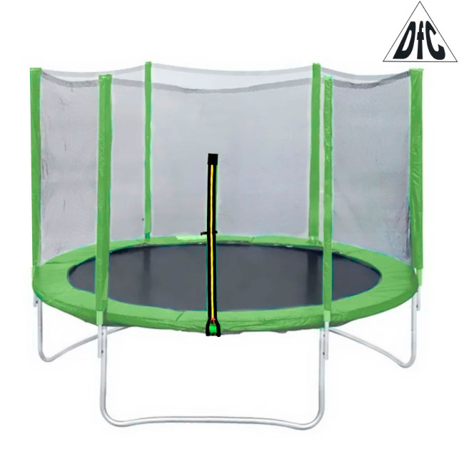 Каркасный батут DFC Trampoline Fitness 16FT-TR-LG 488х488х269 см