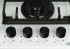 Встраиваемая газовая варочная панель Delonghi Greta 6 GW BB
