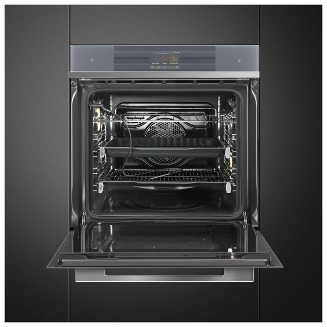 Электрический духовой шкаф smeg SFP6104WTPS