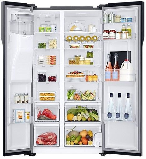 Холодильник Samsung RS51K57H02C черный