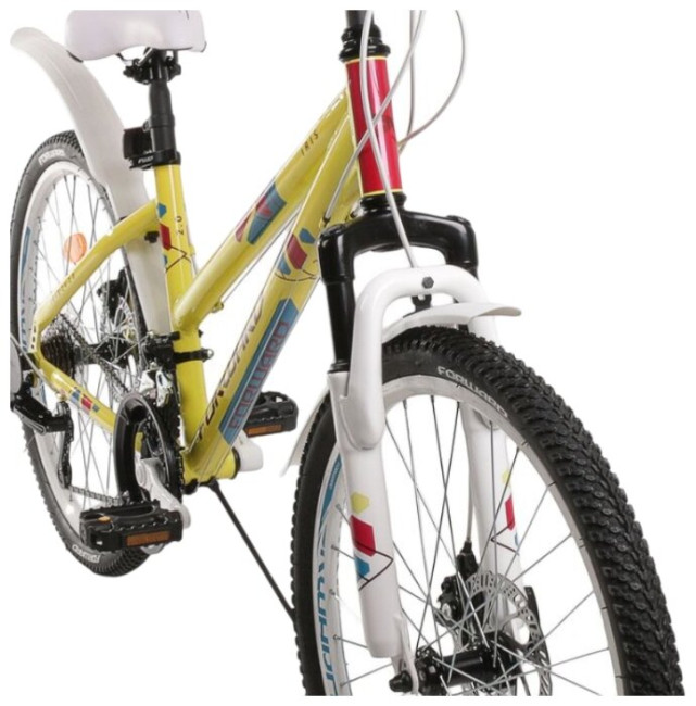 Подростковый горный (MTB) велосипед FORWARD Iris 24 2.0 Disc (2017)
