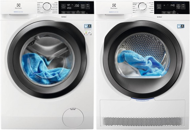 Комплект стиральная и сушильная машина Electrolux EW8F3R28S + EW8HR359S