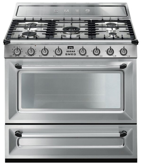 Комбинированная плита smeg TR90X9 Комбинированная плита smeg TR90X9