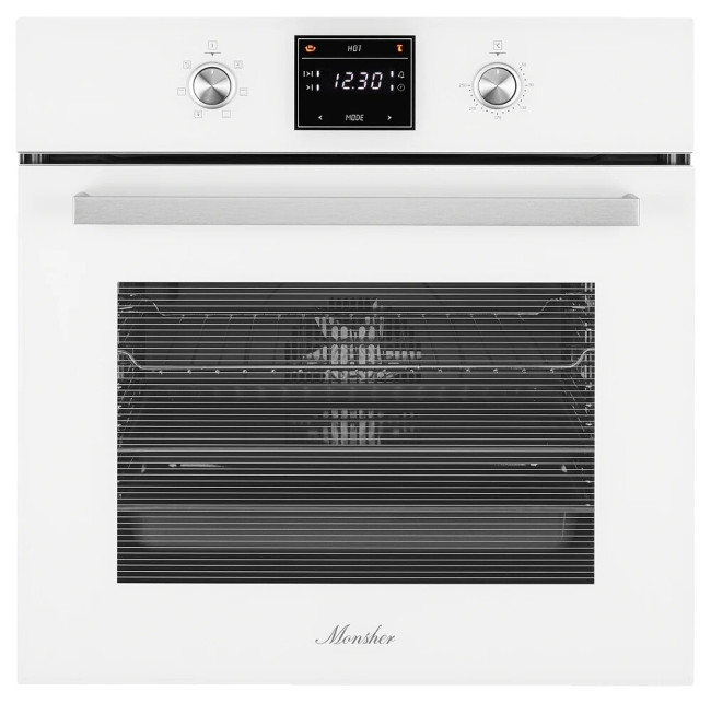 Встраиваемый электрический духовой шкаф Monsher MOE 6061 White