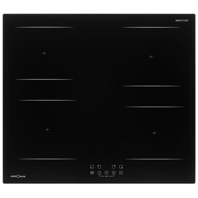Встраиваемая индукционная варочная панель Krona Remo 60 BL