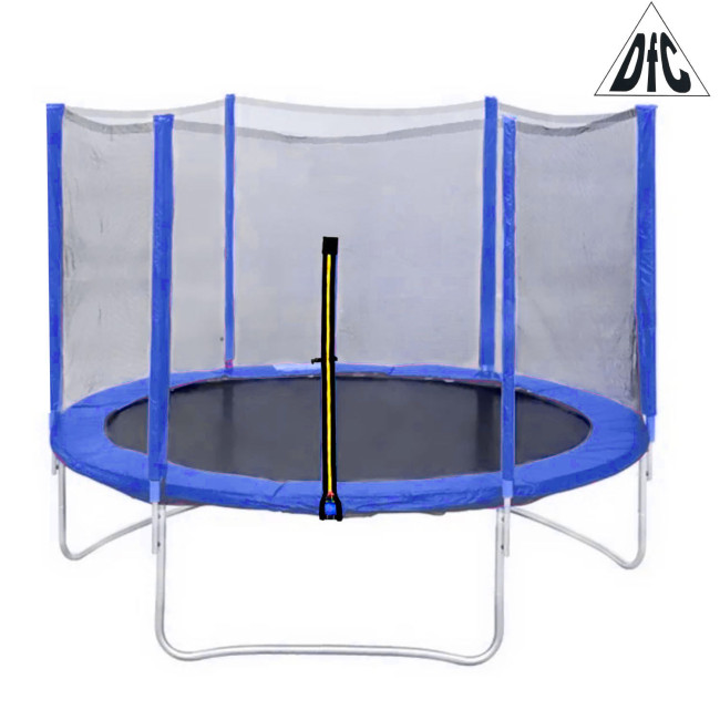 Каркасный батут DFC Trampoline Fitness 16FT-TR-B 488х488х269 см