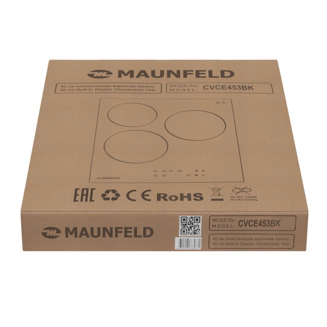 Встраиваемая электрическая варочная панель Maunfeld CVCE453BK