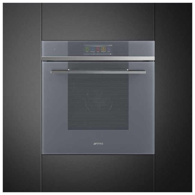 Электрический духовой шкаф smeg SFP6106WTPS