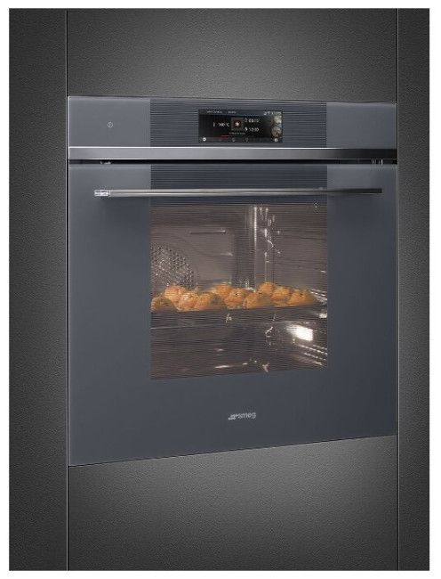 Электрический духовой шкаф smeg SFP6106WTPS