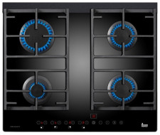 Газовая варочная панель TEKA CGW LUX 60 TC 4G AI AL CI BLACK Газовая варочная панель TEKA CGW LUX 60 TC 4G AI AL CI BLACK