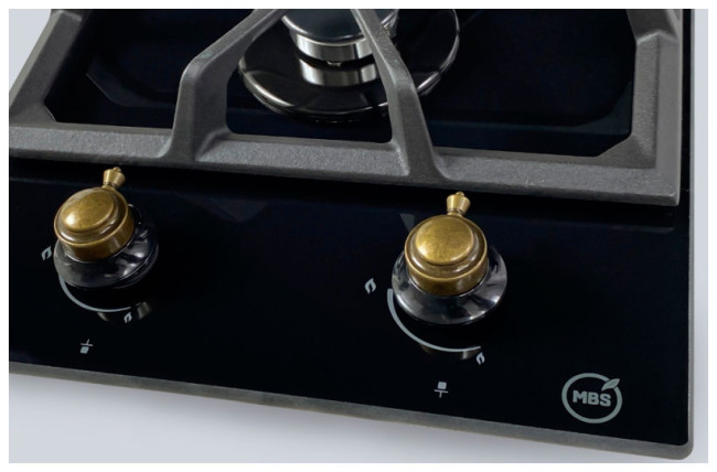 Газовая варочная панель MBS PG-306BL classic Газовая варочная панель MBS PG-306BL classic