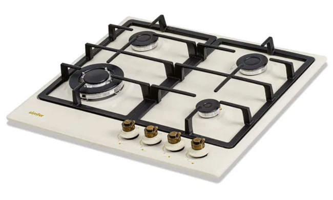 Газовая варочная панель Simfer H60V41O537, слоновая кость Газовая варочная панель Simfer H60V41O537, слоновая кость