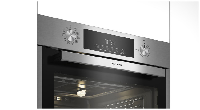 Электрический духовой шкаф Hotpoint FE8 831 JSC IX, нержавеющая сталь