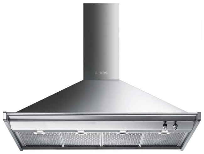 Каминная вытяжка smeg KD 120 HXE