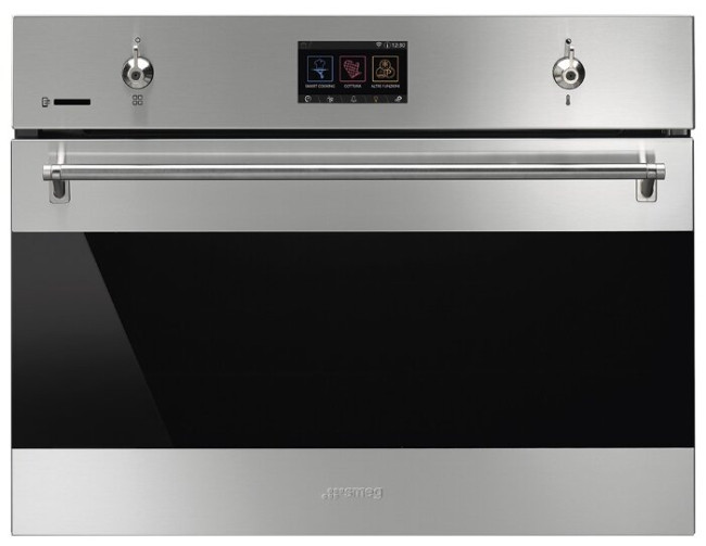 Электрический духовой шкаф smeg SF4303WMCX
