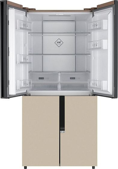 Холодильник WEISSGAUFF WCD 450 BEG NoFrost Inverter