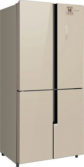 Холодильник WEISSGAUFF WCD 450 BEG NoFrost Inverter