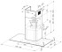 Каминная вытяжка smeg KFV62DBE Каминная вытяжка smeg KFV62DBE